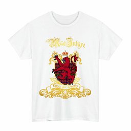 Scottish MacIntyre Clan Tartan Lion Rampant of Scotland T-Shirt