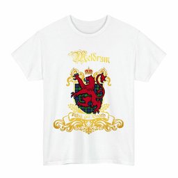 Scottish Meldrum Clan Tartan Lion Rampant of Scotland T-Shirt