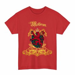 Scottish Meldrum Clan Tartan Lion Rampant of Scotland T-Shirt