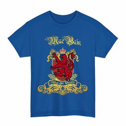 Scottish MacBain Clan Tartan Lion Rampant of Scotland T-Shirt