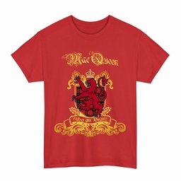 Scottish MacQueen Clan Tartan Lion Rampant of Scotland T-Shirt