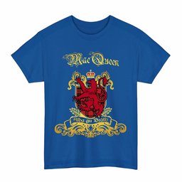 Scottish MacQueen Clan Tartan Lion Rampant of Scotland T-Shirt