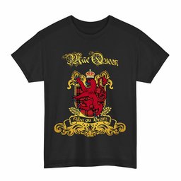 Scottish MacQueen Clan Tartan Lion Rampant of Scotland T-Shirt