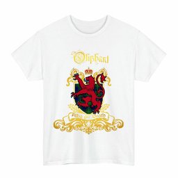 Scottish Oliphant Clan Tartan Lion Rampant of Scotland T-Shirt