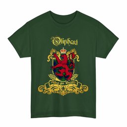 Scottish Oliphant Clan Tartan Lion Rampant of Scotland T-Shirt
