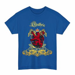 Scottish Guthrie Clan Tartan Lion Rampant of Scotland T-Shirt