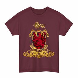 Scottish Hogg (or Hog) Clan Tartan Lion Rampant of Scotland T-Shirt