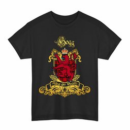 Scottish Hogg (or Hog) Clan Tartan Lion Rampant of Scotland T-Shirt