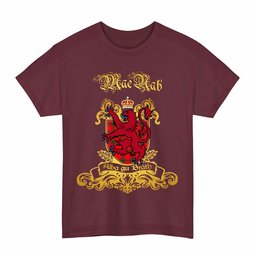 Scottish MacNab Clan Tartan Lion Rampant of Scotland T-Shirt