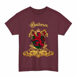 Scottish Henderson Clan Tartan Lion Rampant of Scotland T-Shirt