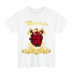 Scottish Marjoribanks Clan Tartan Lion Rampant of Scotland T-Shirt