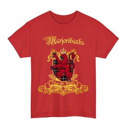 Scottish Marjoribanks Clan Tartan Lion Rampant of Scotland T-Shirt