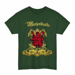 Scottish Marjoribanks Clan Tartan Lion Rampant of Scotland T-Shirt