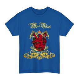 Scottish MacNicol (of Scorrybreac) Clan Tartan Lion Rampant of Scotland T-Shirt