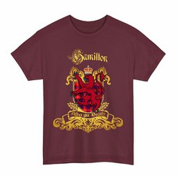Scottish Hamilton Clan Tartan Lion Rampant of Scotland T-Shirt