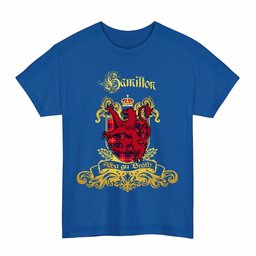 Scottish Hamilton Clan Tartan Lion Rampant of Scotland T-Shirt