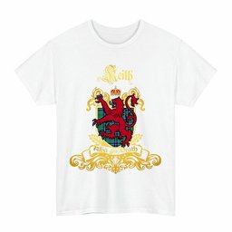 Scottish Keith Clan Tartan Lion Rampant of Scotland T-Shirt