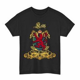 Scottish Keith Clan Tartan Lion Rampant of Scotland T-Shirt