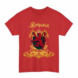 Scottish Kirkpatrick Clan Tartan Lion Rampant of Scotland T-Shirt