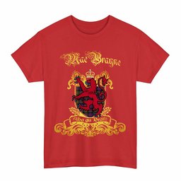 Scottish MacBrayne Clan Tartan Lion Rampant of Scotland T-Shirt