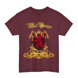 Scottish MacBrayne Clan Tartan Lion Rampant of Scotland T-Shirt