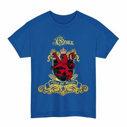 Scottish Gunn Clan Tartan Lion Rampant of Scotland T-Shirt