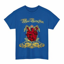 Scottish MacNaughten Clan Tartan Lion Rampant of Scotland T-Shirt