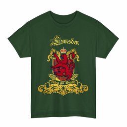 Scottish Lumsden Clan Tartan Lion Rampant of Scotland T-Shirt