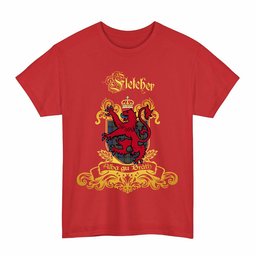 Scottish Fletcher Clan Tartan Lion Rampant of Scotland T-Shirt