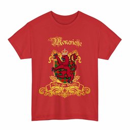 Scottish Moncrieffe Clan Tartan Lion Rampant of Scotland T-Shirt