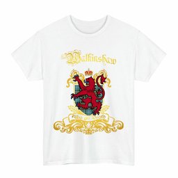 Scottish Walkinshaw Clan Tartan Lion Rampant of Scotland T-Shirt