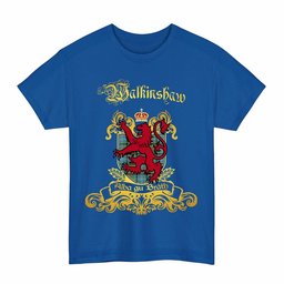 Scottish Walkinshaw Clan Tartan Lion Rampant of Scotland T-Shirt