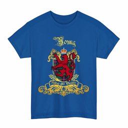 Scottish Young Clan Tartan Lion Rampant of Scotland T-Shirt