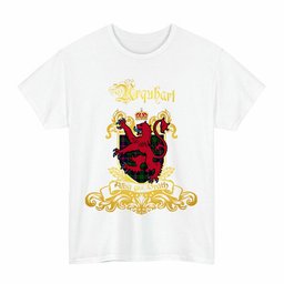 Scottish Urquhart Clan Tartan Lion Rampant of Scotland T-Shirt