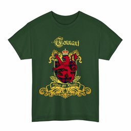 Scottish Tennant Clan Tartan Lion Rampant of Scotland T-Shirt
