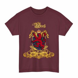 Scottish Wood Clan Tartan Lion Rampant of Scotland T-Shirt