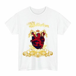 Scottish Wedderburn Clan Tartan Lion Rampant of Scotland T-Shirt