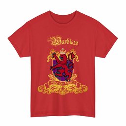Scottish Wardlaw Clan Tartan Lion Rampant of Scotland T-Shirt