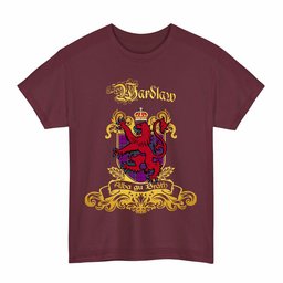 Scottish Wardlaw Clan Tartan Lion Rampant of Scotland T-Shirt