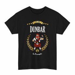 ScotsTee Shop Scottish Dunbar Clan Tartan T-Shirt - Motto Scotsman