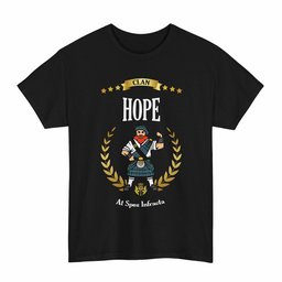 ScotsTee Shop Scottish Hope Clan Tartan T-Shirt - Motto Scotsman