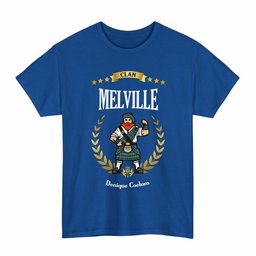 ScotsTee Shop Scottish Melville Clan Tartan T-Shirt - Motto Scotsman