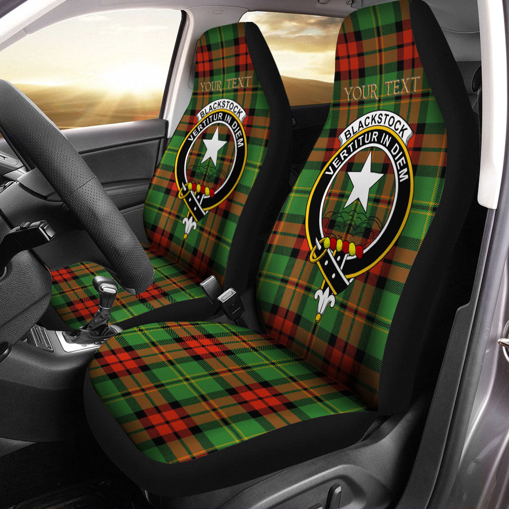 ScotsTee Shop Scottish Blackstock Hunting Ancient Clan Crest Tartan Car Seat Covers