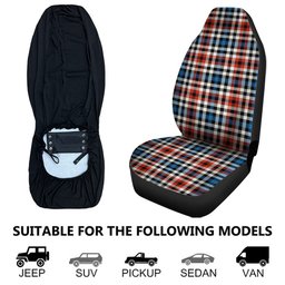 ScotsTee Shop Scottish Bell Border (Bell Southern Bell) Ancient Clan Crest Tartan Car Seat Covers
