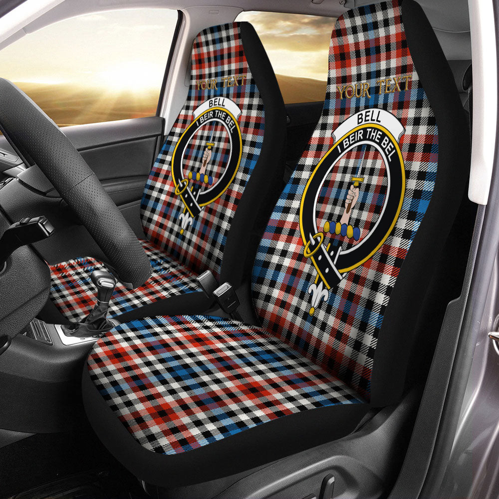 ScotsTee Shop Scottish Bell Border (Bell Southern Bell) Ancient Clan Crest Tartan Car Seat Covers
