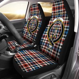 ScotsTee Shop Scottish Bell Border (Bell Southern Bell) Ancient Clan Crest Tartan Car Seat Covers