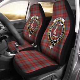 ScotsTee Shop Scottish Ainslie Weathered Clan Crest Tartan Car Seat Covers