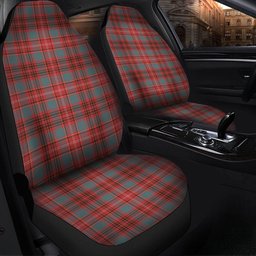 ScotsTee Shop Scottish Ainslie Weathered Clan Crest Tartan Car Seat Covers