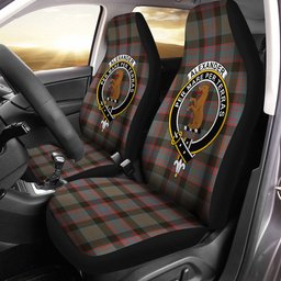 ScotsTee Shop Scottish Alexander Hunting Weathered Clan Crest Tartan Car Seat Covers