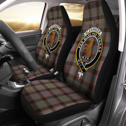 ScotsTee Shop Scottish Alexander Hunting Weathered Clan Crest Tartan Car Seat Covers
